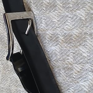 Leather belt